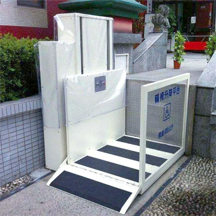 বারান্দার জন্য বৈদ্যুতিক লিফট লিফট