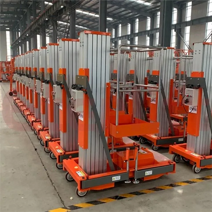 মোবাইল ইলেকট্রিক হাইড্রোলিক অ্যালুমিনিয়াম মই