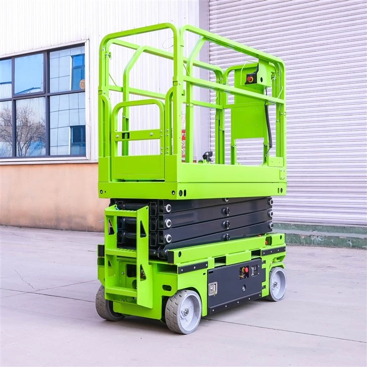 10m self-propelled vertical lift