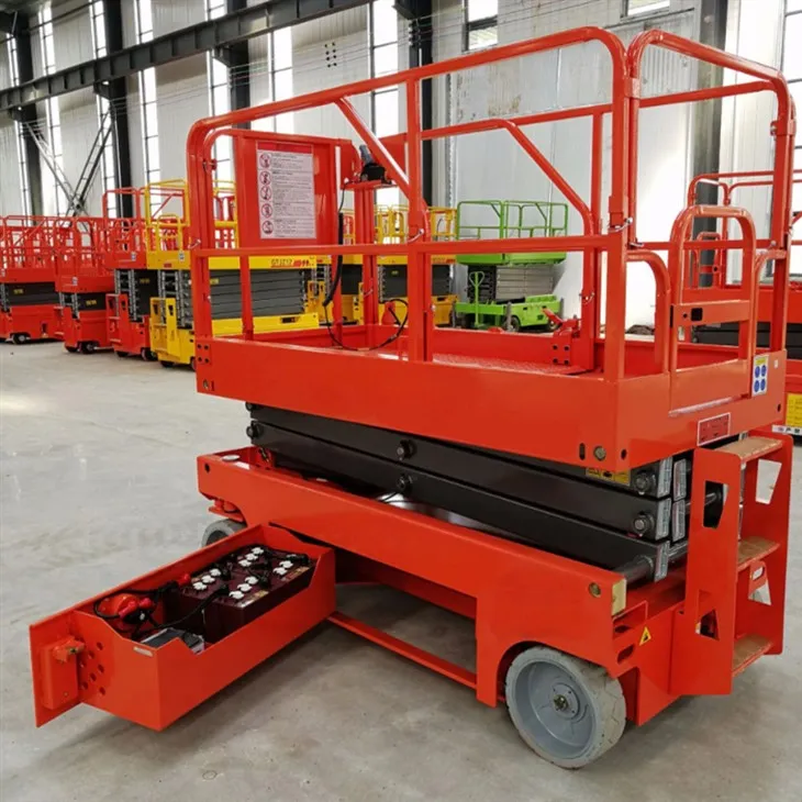 6 মিটার স্ব-চালিত বৈদ্যুতিক কাঁচি লিফট