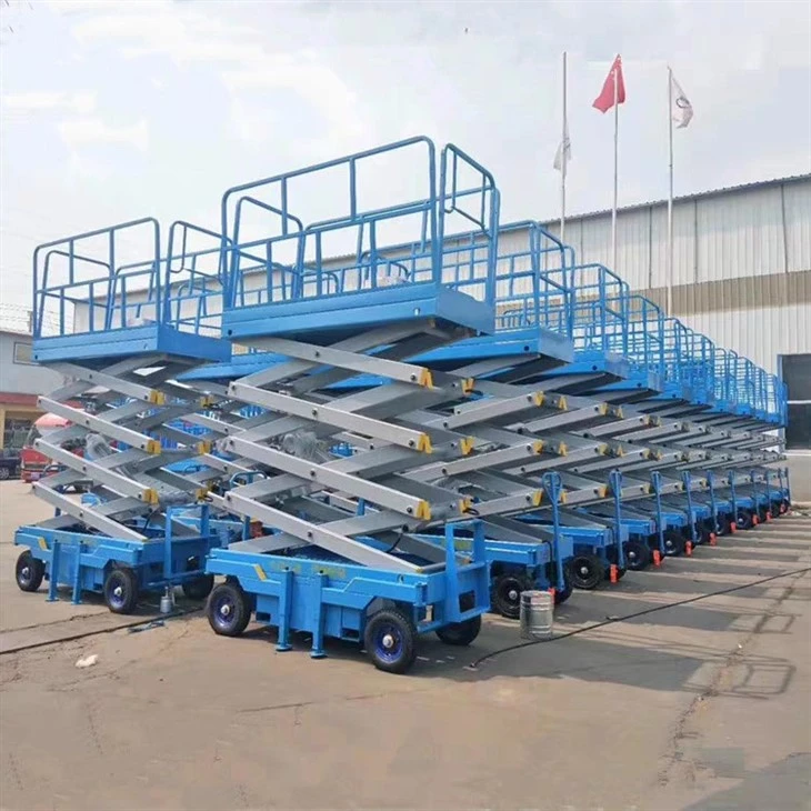 Aerial Work Platform With Outriggers