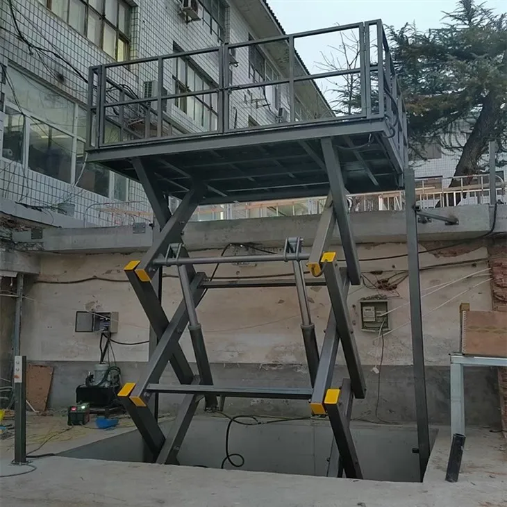 স্থির কাঁচি লিফট লিফট